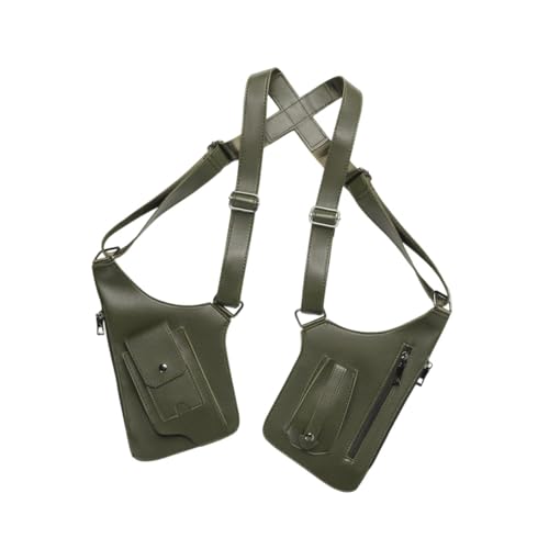 Harilla Doppel -Schulter -Achselhöhlenbeutel Chestation Tasche Unterarm Freizeit -Rucksack für Steampunk von Harilla