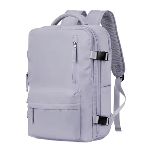 Harilla Doppelte Umhängetasche, lässiger Rucksack mit Schuhfach, leichte Reisetasche, Kurztrip-Tasche für Rucksack, Damen, Herren, Erwachsene, Helles Lila von Harilla