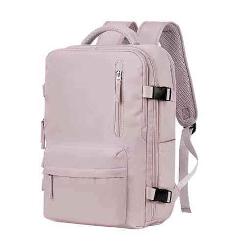 Harilla Doppelte Umhängetasche, lässiger Rucksack mit Schuhfach, leichte Reisetasche, Kurztrip-Tasche für Rucksack, Damen, Herren, Erwachsene, rosa lila von Harilla