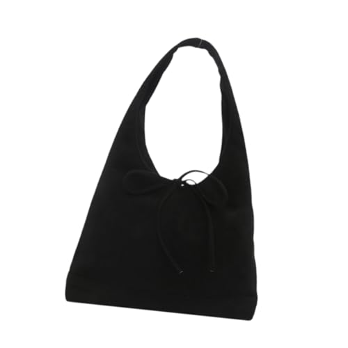 Harilla Frauen Tasche Tasche Frauen Wildlederumhängetasche für Partyreisen Pendlerarbeit, Schwarz von Harilla