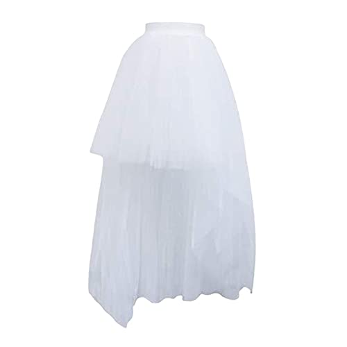 Harilla Frauen Tutu Röcke Dancewear Layered Mesh Tüllrock für Bühnenauftritte, Weiß von Harilla
