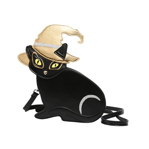 Harilla Frauen Umhängetasche Dame Bezauberndes Geldbeutel für Urlaubsdating -Party Shopping Street, Gold von Harilla