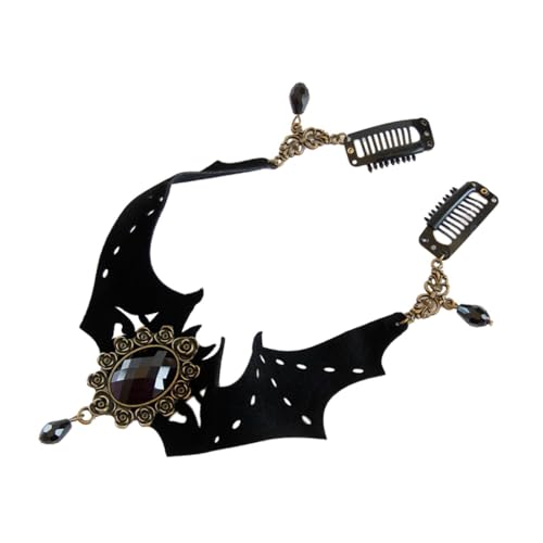 Harilla Gothic Stirnkette Kopfkette Ornamente Kopfbedeckung Kostüm Gothic Kopfschmuck von Harilla