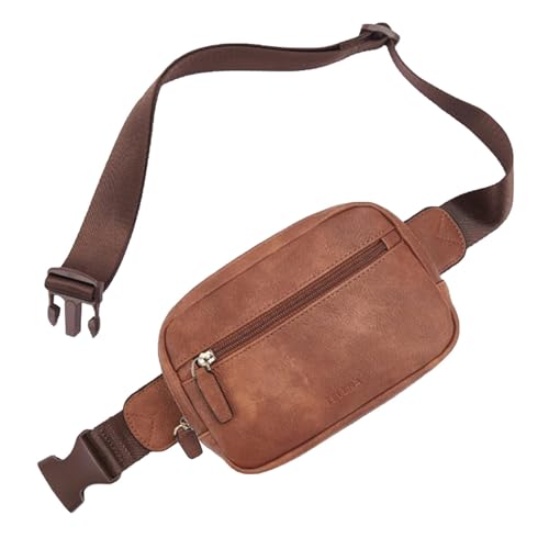 Harilla Gürteltasche Hüfttasche Handy Geldbörse Tragbare modische lässige Tasche Umhängetasche, Hellbraun von Harilla