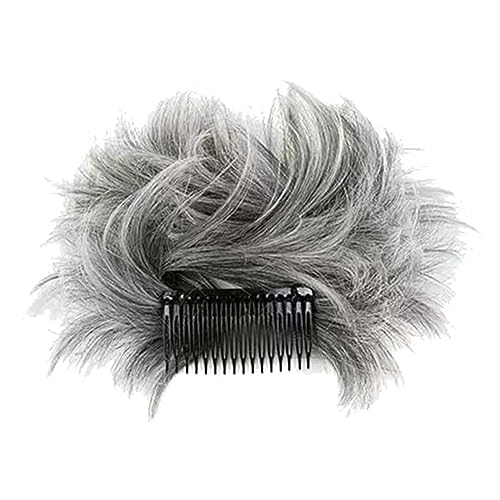 Harilla Haarteile für Damen, unordentlicher Dutt, Haarknotenverlängerung, Seitenkamm, Clip-in-Haarknoten, Haarteil, künstlicher Haarknoten, Haar-Accessoires, Stil J von Harilla