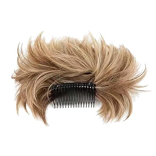 Harilla Haarteile für Damen, unordentlicher Dutt, Haarknotenverlängerung, Seitenkamm, Clip-in-Haarknoten, Haarteil, künstlicher Haarknoten, Haar-Accessoires, Stil K von Harilla