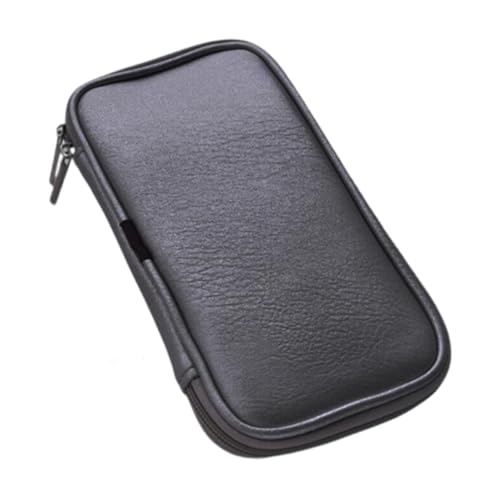 Harilla Kosmetikbeutel Make -up Pinselkoffer Organizer Beutel Tragbares Make -up -Handtaschen -Reisemaschine Pinselhalter für Lidschattenbürsten Frauen, Schwarz von Harilla