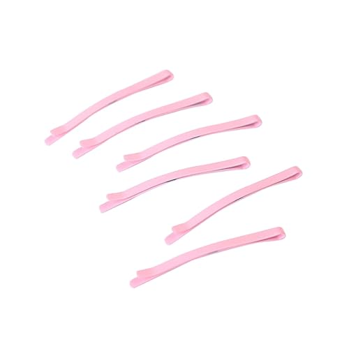 Harilla Krankenschwester-Kappen-Clips, Krankenschwester-Dutt-Haarnadeln, rutschfest, brünettes Haar-Accessoire für Frauen und Mädchen, Hochzeitsfrisuren, Rosa 6.3 cm von Harilla