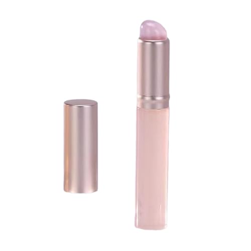 Harilla Lippenpinsel aus, abgewinkelter Lippen-Make-up-Pinsel mit Deckel, waschbarer Lippenstiftpinsel, multifunktional für Performance Girls Beauty, ROSA von Harilla