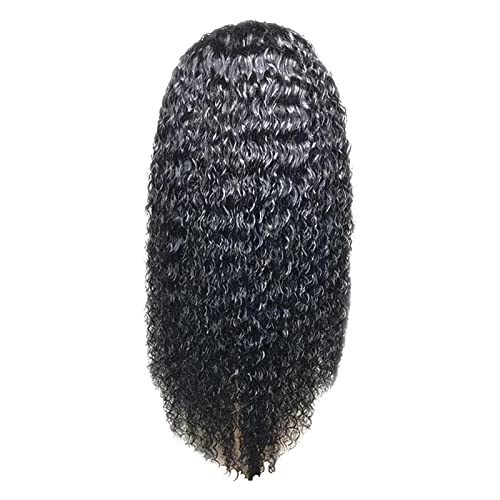 Harilla Lockige Haarperücke für Damen - Schwarzes Netz, Glueless und Natürlich von Harilla
