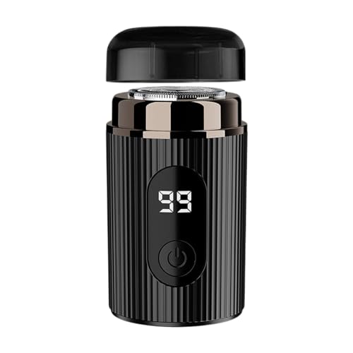 Harilla Männer elektrische Elektro für Männer Gesichtshaarentfernung Gesichtsbart Trimmer für Rasur, Auto, Rasur, Gesichtspflege, Schwarz von Harilla