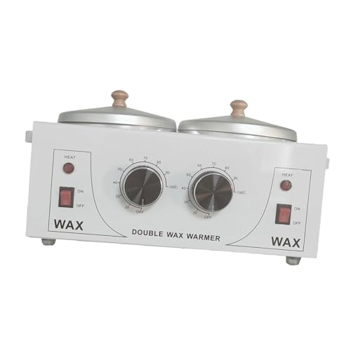 Harilla Melter Machine Doppelwachs -Topfkit, einstellbare Temperatur, Doppelwachs -Topf für Männer Männer von Harilla