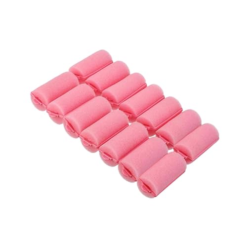 Harilla Not Hurt Friseur-Lockenwickler, Dauerwellenstangen, professionelles Styling, faule Lockenwickler, flexible Schlaf-Lockenwickler für DIY-Frauen und, 1.5 Cm 14 Stück von Harilla