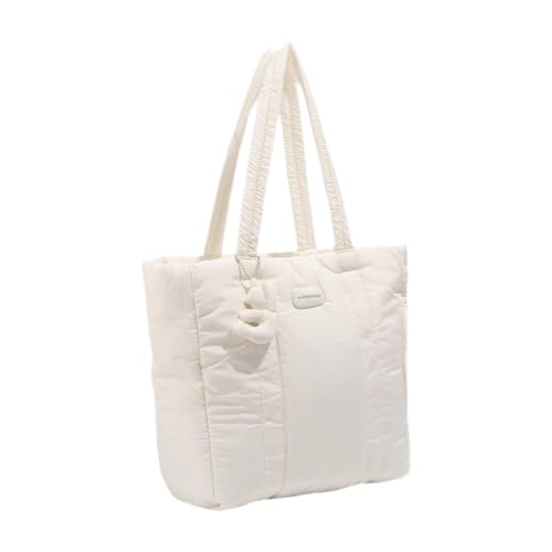 Harilla Puffer Einkaufstasche weiche gestepte Handtasche für Winter Einkaufsbörse Reise Freizeit von Harilla