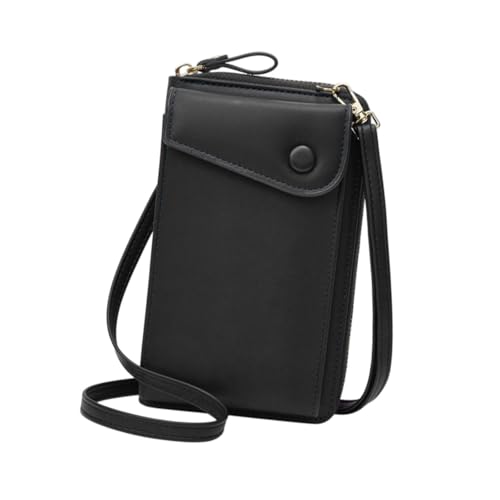 Harilla Small Crossbody Bag Reißverpackung Mehrzweck vielseitiger Mode lässige Schultertasche, Schwarz von Harilla