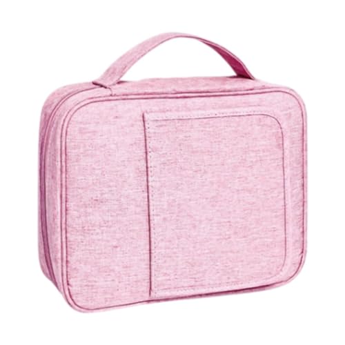 Harilla Stationery Storage Bag Bleistiftkoffer Reißverschluss Oxford -Stoffbeutel Buch Organizer Mehrzwecktasche für Heimreiseschule von Harilla