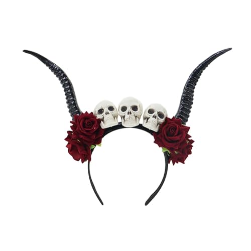 Harilla Stirnband mit Antilopenhörnern, einzigartiger Kopfschmuck für und Erwachsene, Ausstellungs-Foto-Requisiten von Harilla