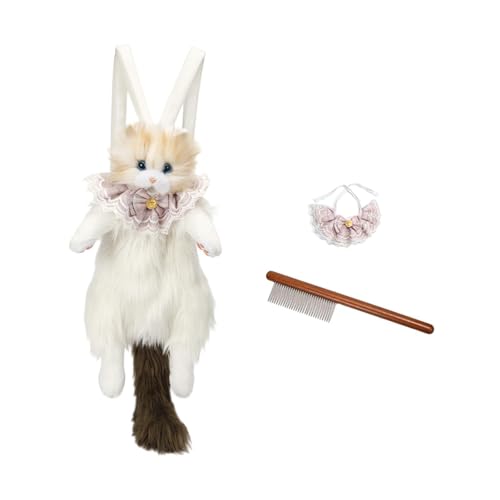 Harilla Stofftiere Rucksack Stylish Stoffed Toy Daypack für Erwachsene Haustierliebhaber Kind, Gelb von Harilla