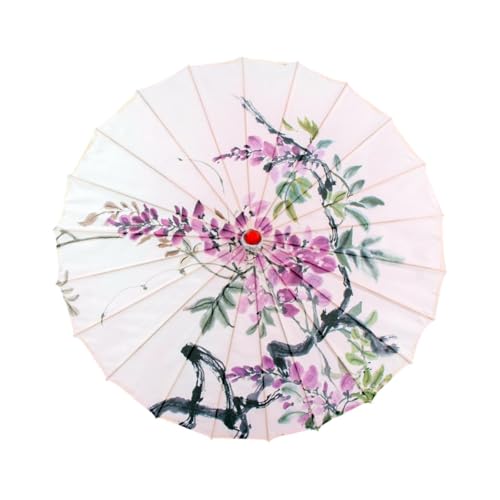Harilla Traditioneller chinesischer Regenschirm basteln Seiden Regenschirm für Tanzkonzerte Cosplay -Geschenk, Style E von Harilla
