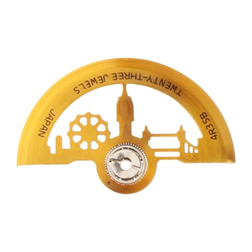 Harilla Uhrwerk Rotor Reparatur Teile Männer Frauen Uhrmacher Wartung Automatische Rotor für Mechanische Uhren für NH39 7S26 4R36, Braungelb Harilla Uhrwerk Rotor Reparatur Teile Männer Frauen Uhrmacher Wartung Automatische Rotor für Mechanische Uhren für NH39 7S26 4R36, Braungelb von Harilla