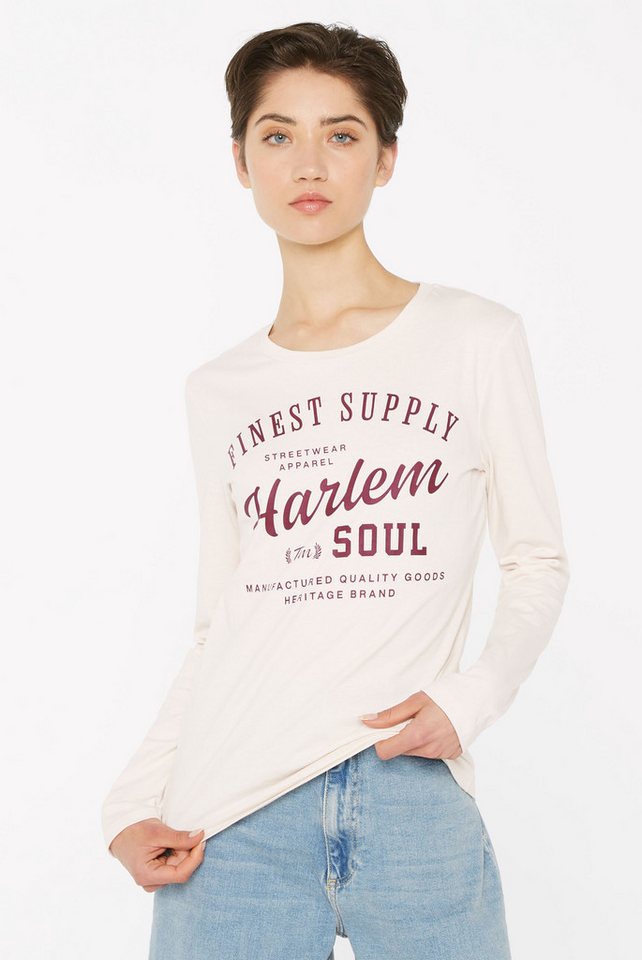 Harlem Soul Langarmshirt aus Baumwolle von Harlem Soul