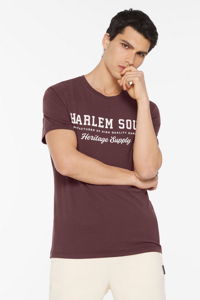 Harlem Soul Rundhalsshirt aus Baumwolle von Harlem Soul
