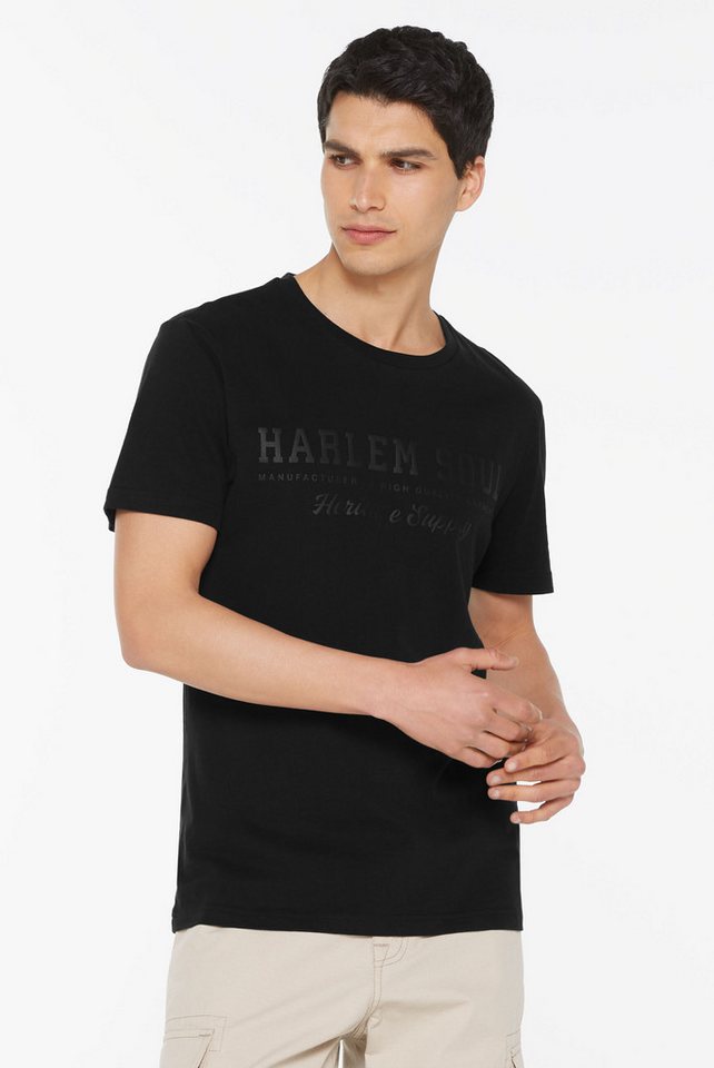 Harlem Soul Rundhalsshirt aus Baumwolle von Harlem Soul
