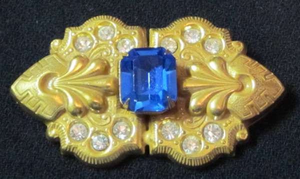 Miriam Haskell Gold Brosche Miriam Haskell Gold Brosche von HarlemAnnex
