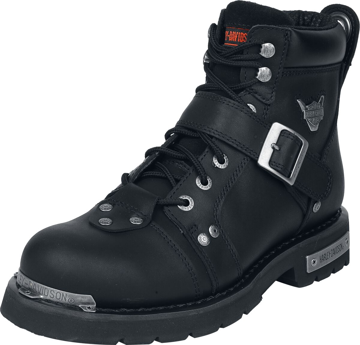 Harley-Davidson Bikerboot - Brake Buckle - EU40 bis EU46 - für Männer - Größe EU45 - schwarz von Harley-Davidson