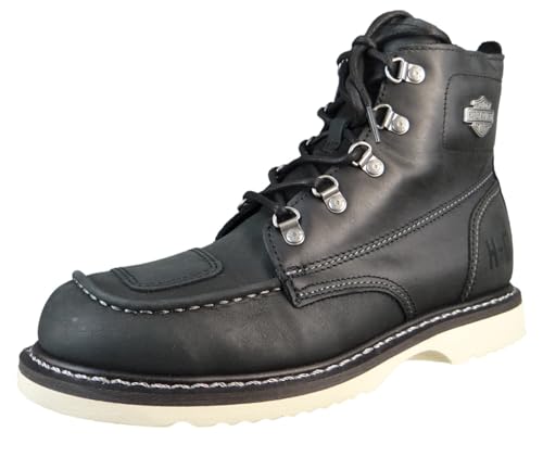 Harley Davidson Herren Hagerman Leder Black Stiefel 41 EU von Harley Davidson