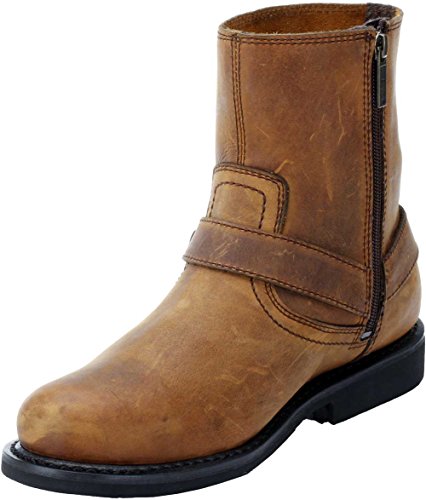 Harley Davidson Herren Scout Leder Brown Stiefel 44.5 EU von Harley Davidson