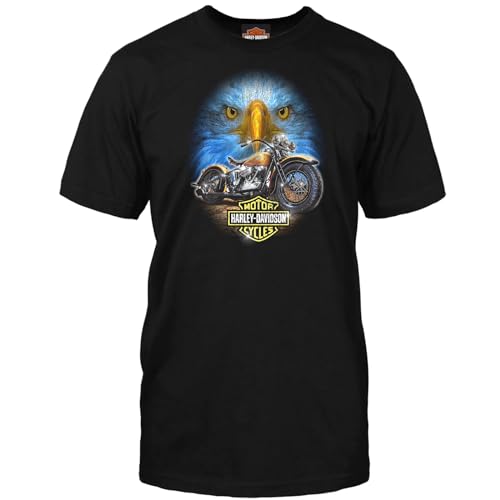 Harley-Davidson Military - Herren T-Shirt mit Grafik - RAF Mildenhall | Headstrong, Schwarz, XL von Harley-Davidson