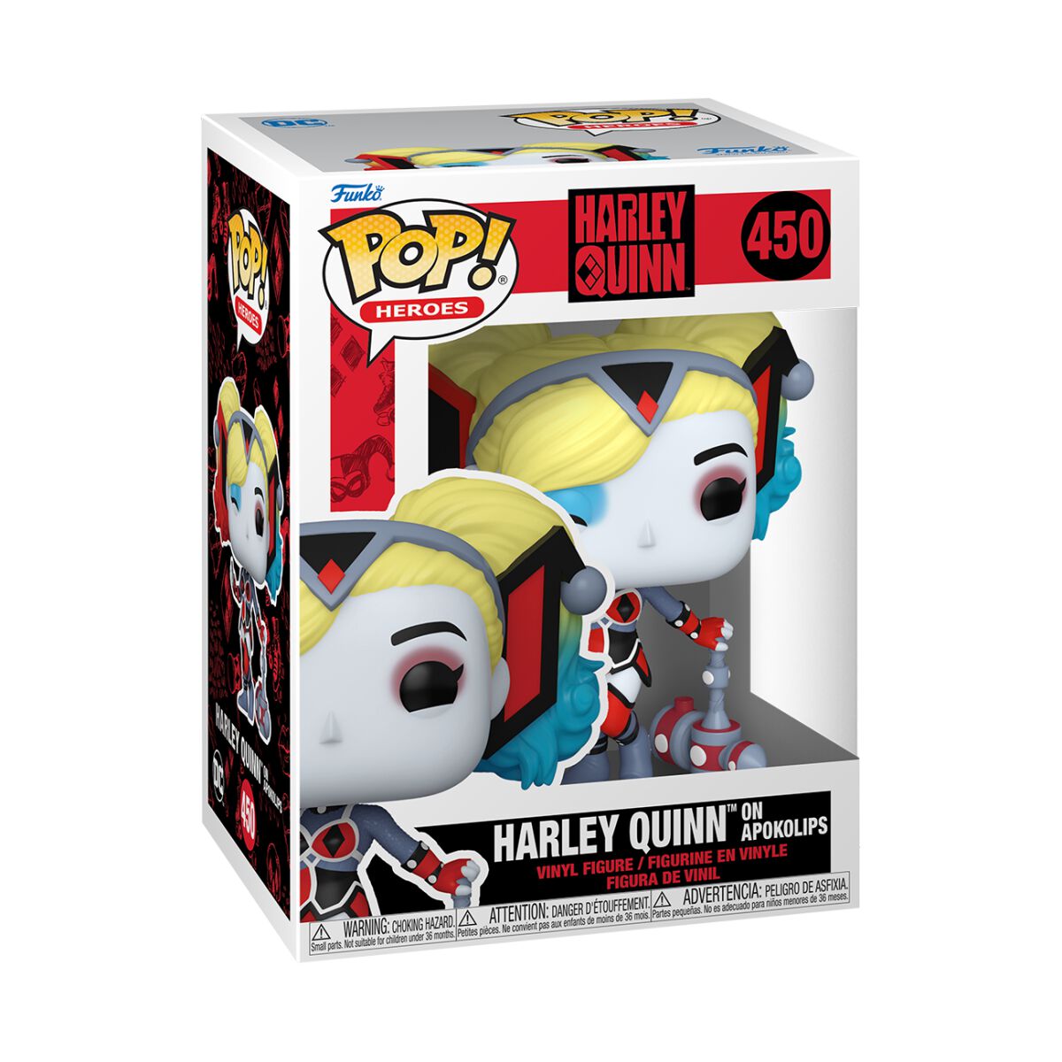 Harley Quinn Harley on Apokolips Vinyl Figur 450 Funko Pop! multicolor von Harley Quinn