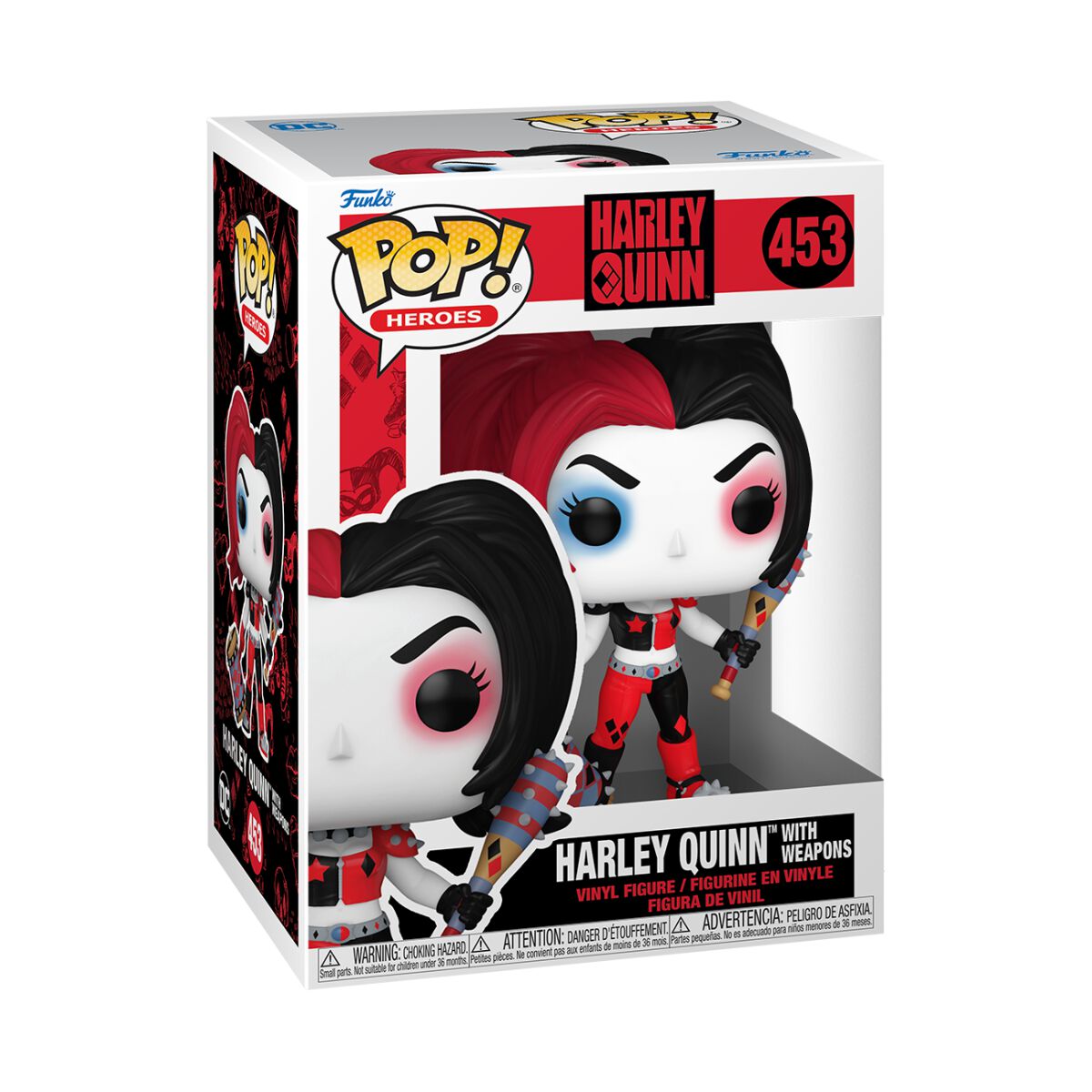 Harley Quinn - Harley with Weapons Vinyl Figur 453 - Funko Pop! Figur - Funko Shop Deutschland - Lizenzierter Fanartikel von Harley Quinn