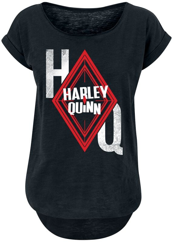 Harley Quinn Logo T-Shirt schwarz in XXL Harley Quinn Logo T-Shirt schwarz in XXL von Harley Quinn