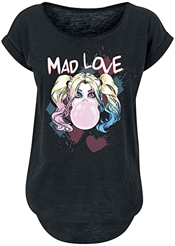 Batman Harley Quinn - Mad Love Frauen T-Shirt schwarz XS von Harley Quinn