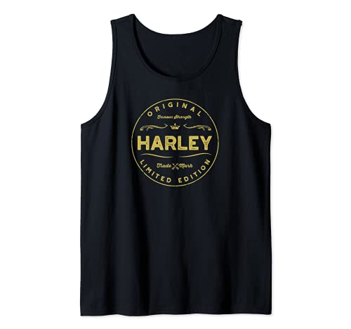 Harley Klassisches Vintage-Design Tank Top von Harley Vintage Classic Circular Design