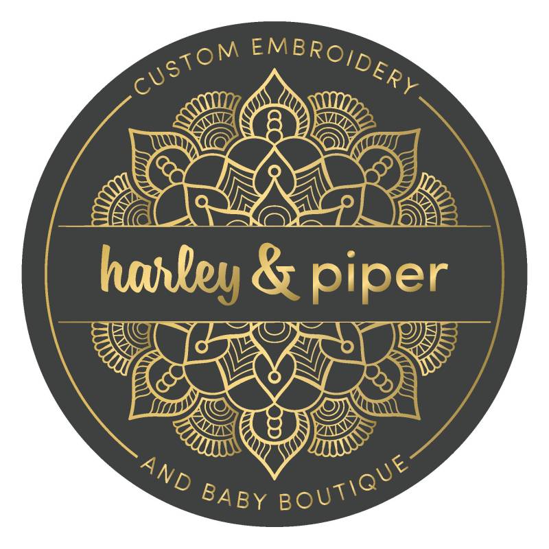 Harleyandpiper Stickerei, Babykleidung Boutique, Gestickte Baby-Geschenke, Geschenkgutschein von HarleyAndPiper