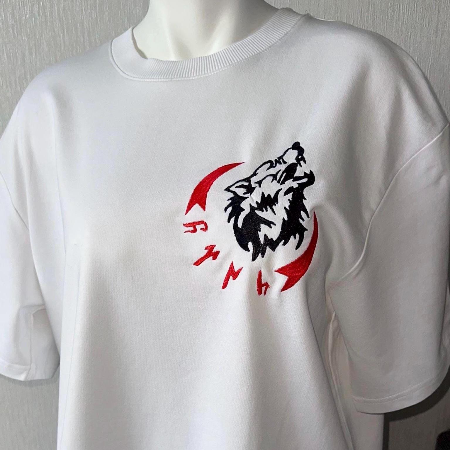 stickerei Göktürk Türk Wolf Kurt Halbmond Turan T-Shirt stickerei Göktürk Türk Wolf Kurt Halbmond Turan T-Shirt von HarleyTeile