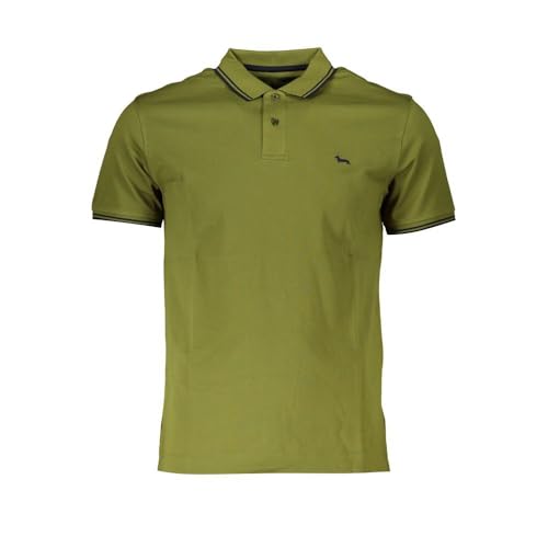 Harmont & Blaine Sharp Green Contrast Polo Herren-Shirt, Größe XL, Grün von Harmont & Blaine