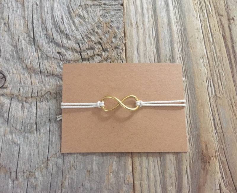 Armband Unendlichkeit | Infinity von HarmonyHippinessShop