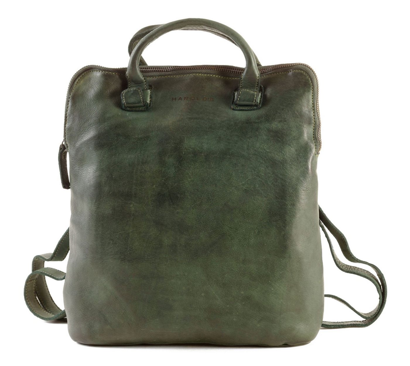 Harold's Rucksack Submarine, aus echtem Rindsleder von Harold's