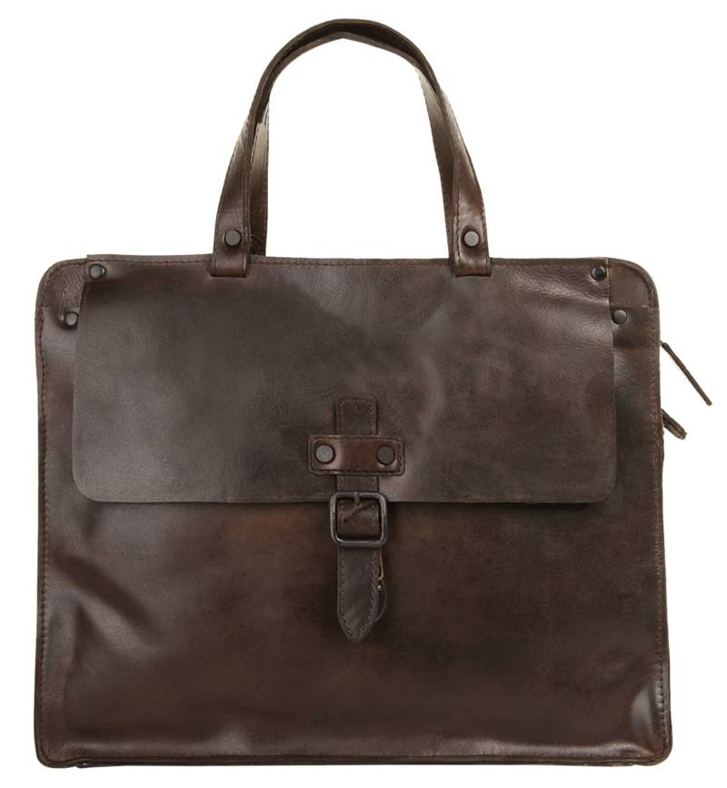 Harolds Aktentasche "ABERDEEN" echt Leder, Made in Italy von Harolds