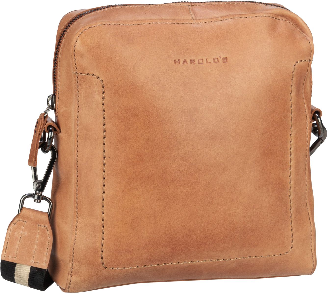 Harold's Caugio 2957 Crossbag  in Beige (2.3 Liter), Umhängetasche von Harolds