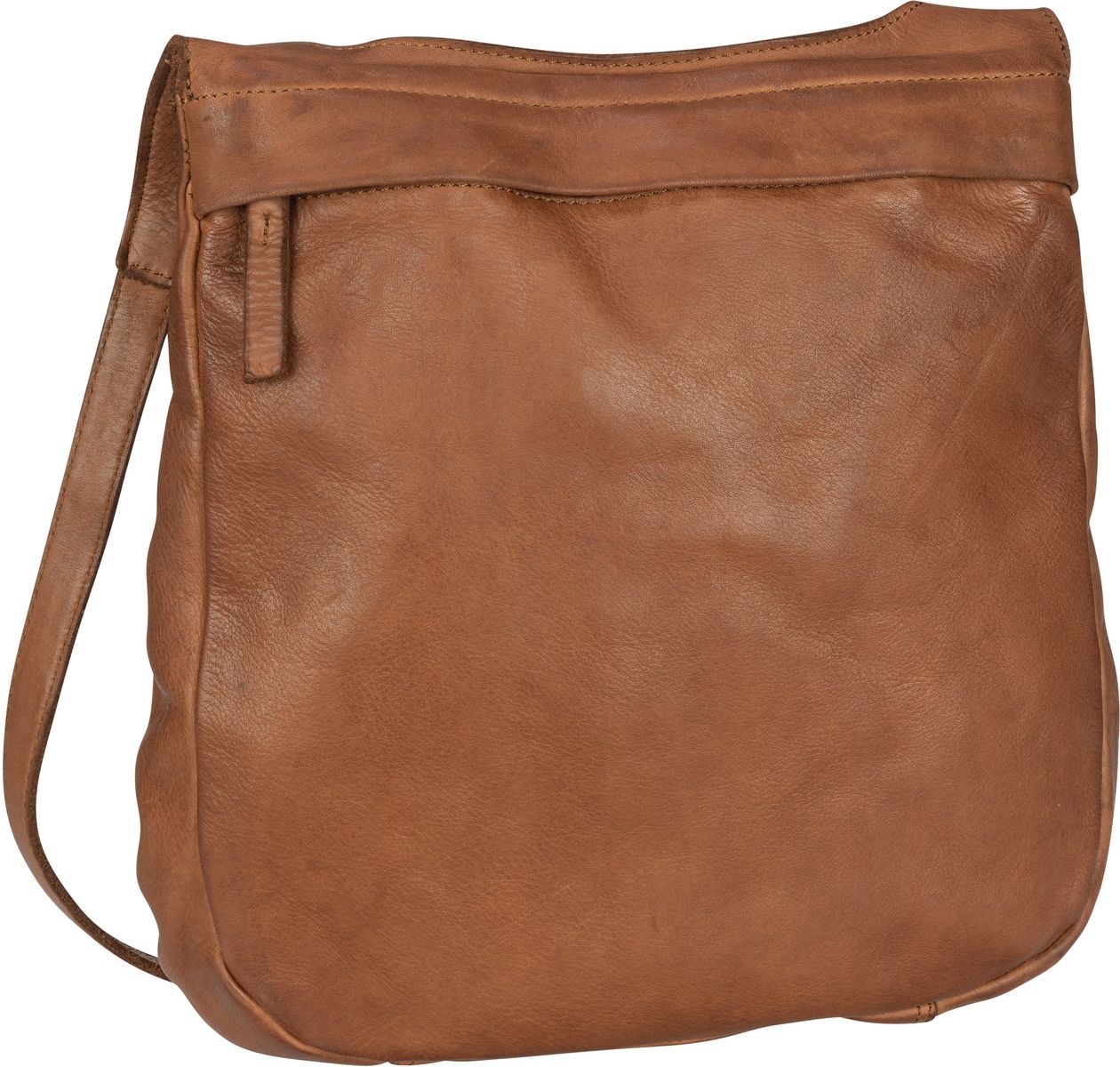 Harold's Submarine Shopper zip  in Cognac (6 Liter), Umhängetasche von Harolds