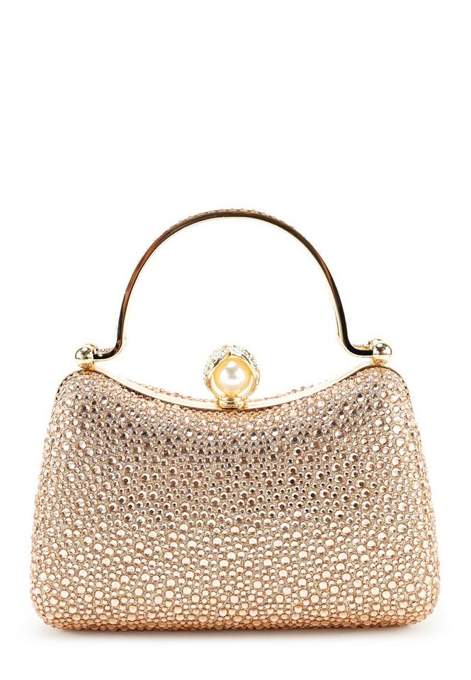 Harpa Clutch ORALEI, mit funkelnden Steinen von Harpa