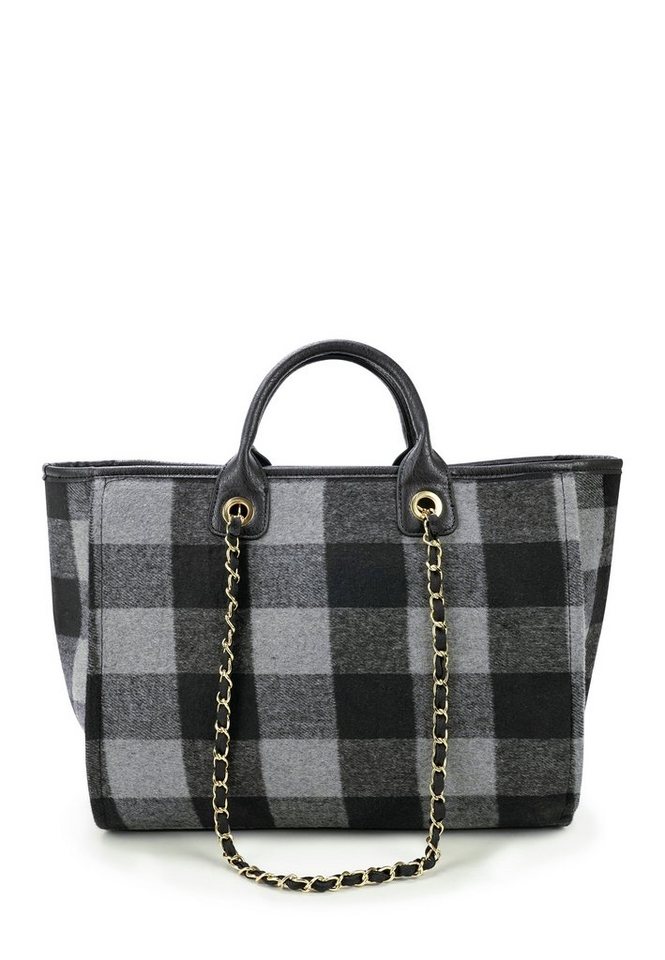 Harpa Henkeltasche COLLINS, in angesagter Flannel-Optik von Harpa