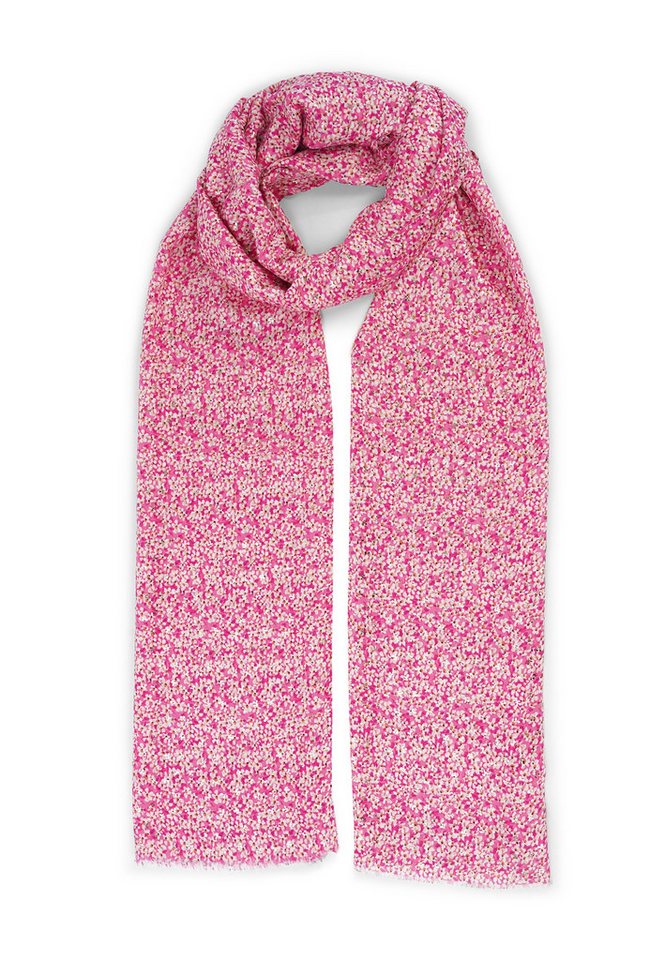 Harpa Modeschal PEPPER, mit floralem Allover-Print und Metallic-Effekt von Harpa