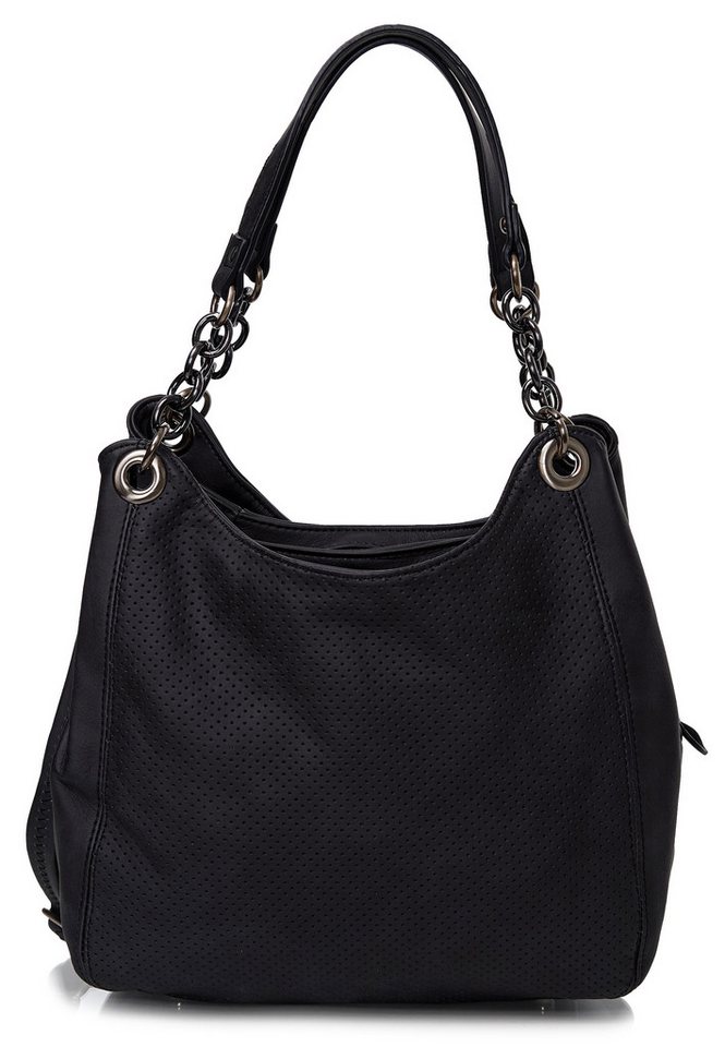 Harpa Schultertasche (1-tlg), mit aufwendigen Tragegriffen und feinem Lasercut von Harpa