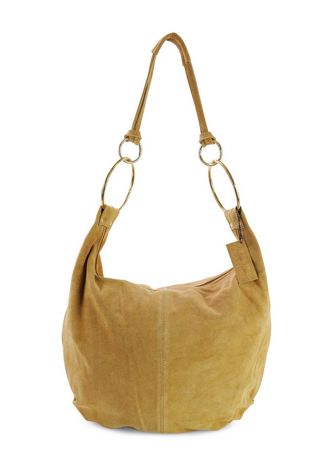 Harpa Schultertasche BOHO, aus echtem Wildleder von Harpa